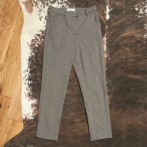 Women's Houndstooth Cropped Pants